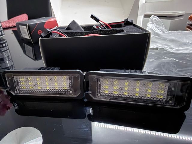Luces LED Matrícula Volkswagen Porsche Skoda Seat