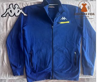 Sudadera Vintage Kappa Fleece Azul XL
