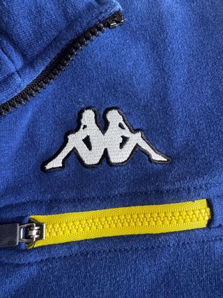 Sudadera Vintage Kappa Fleece Azul XL