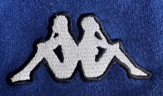 Sudadera Vintage Kappa Fleece Azul XL