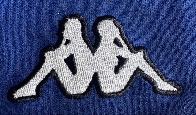 Sudadera Vintage Kappa Fleece Azul XL