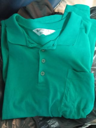 Camiseta Polo Turquesa Talla XL