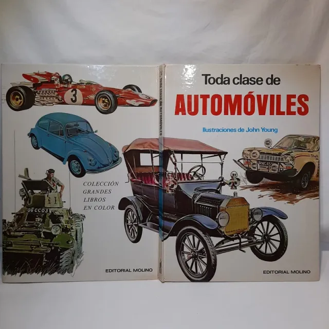 Toda clase de automóviles ilustrado por John Young