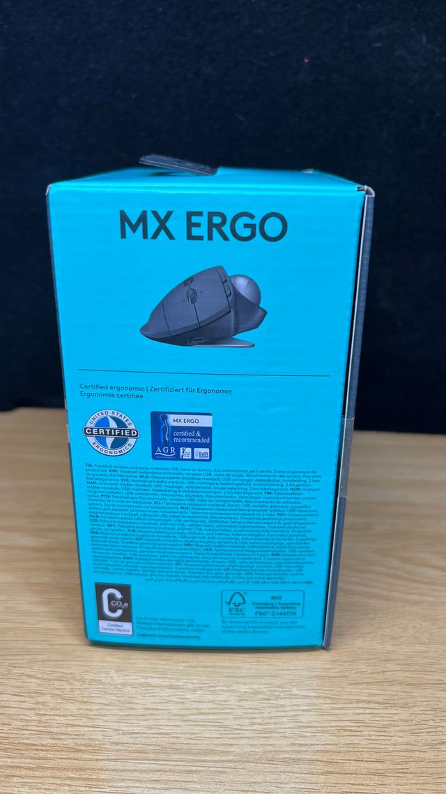 Logitech MX Ergo Trackball Inalámbrico