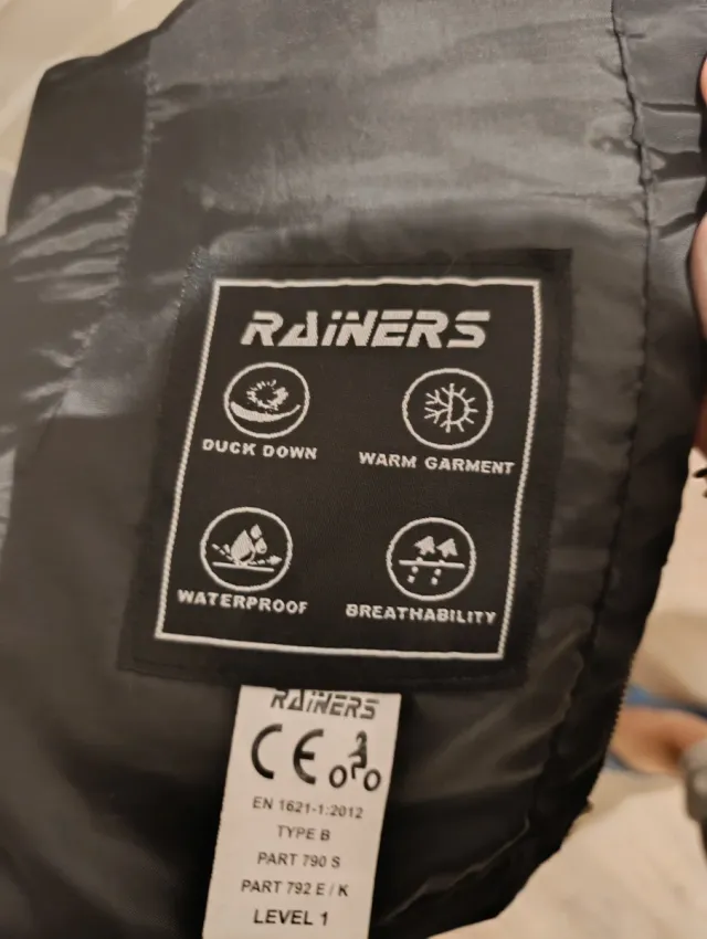 Chaqueta negra invierno mujer. Talla S