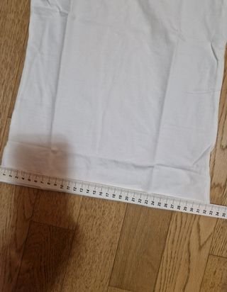 T-shirt bianca Liabel Kids scollo a V taglia 10