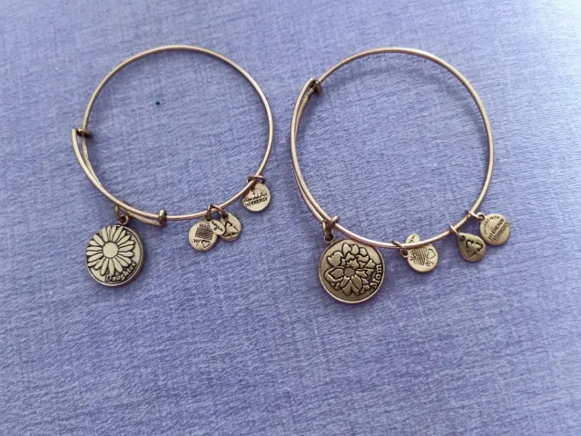 Conjunto Pulseras Alex & Ani Madre Hija