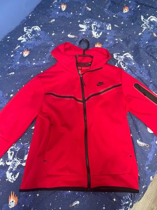 Sudadera Nike Tech Fleece Roja