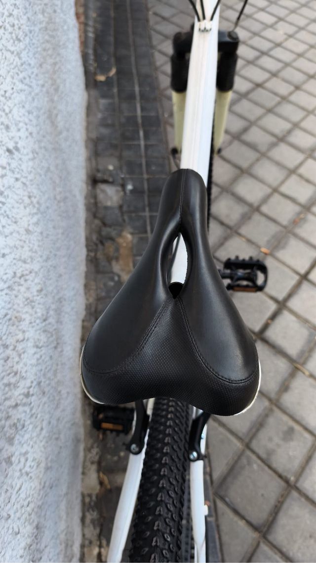 280. Bicicleta MTB Blanca