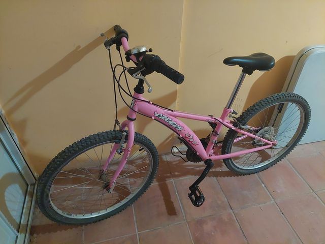 Bicicleta junior rosa Oregon BH + casco
