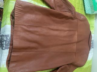 Blazer de piel para hombre