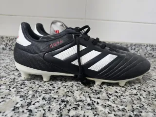 Zapatillas Fútbol Adidas Copa Negras Blancas