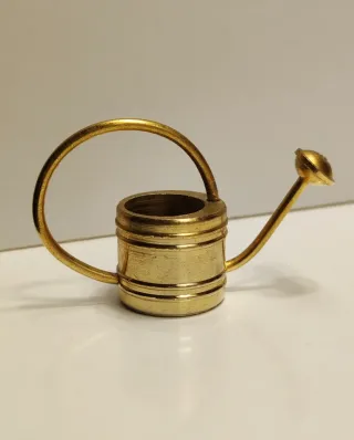 Annaffiatoio vintage ottone mignon