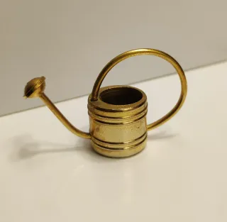 Annaffiatoio vintage ottone mignon