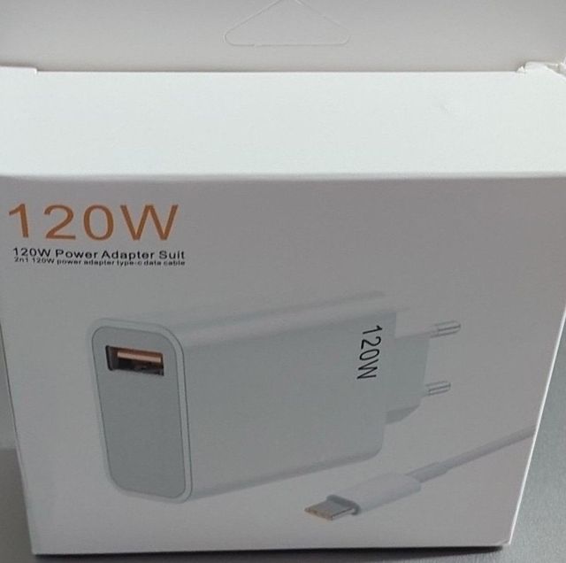 Caricabatterie 120W compatibile Xiaomi USB e Cavo USB C