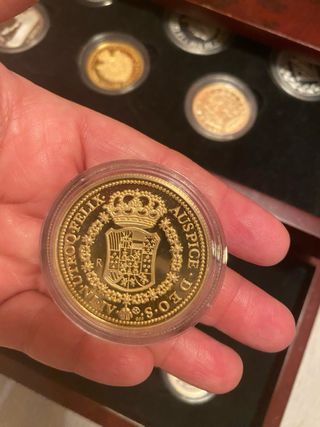 Colección Monedas Oro y Plata