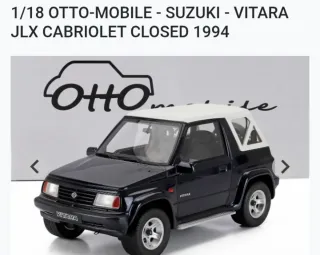 Prezzo per 1 modello  Modellini Otto Mobile 1:18