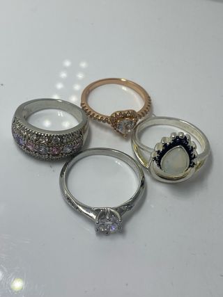 Lote 4 Anillos Mujer