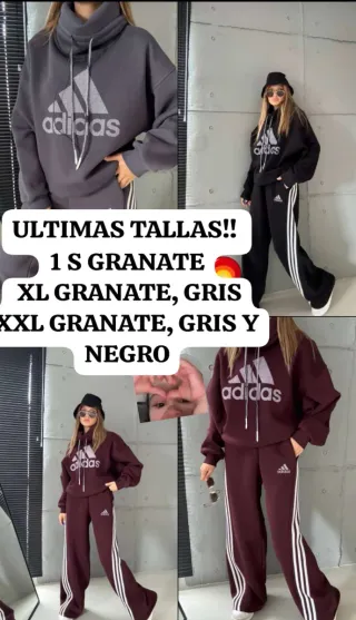 Conjunto Adidas Chándal Mujer talla una s XL ,xxl
