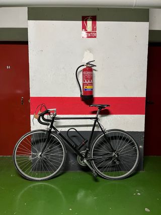 Bicicleta de carretera antigua