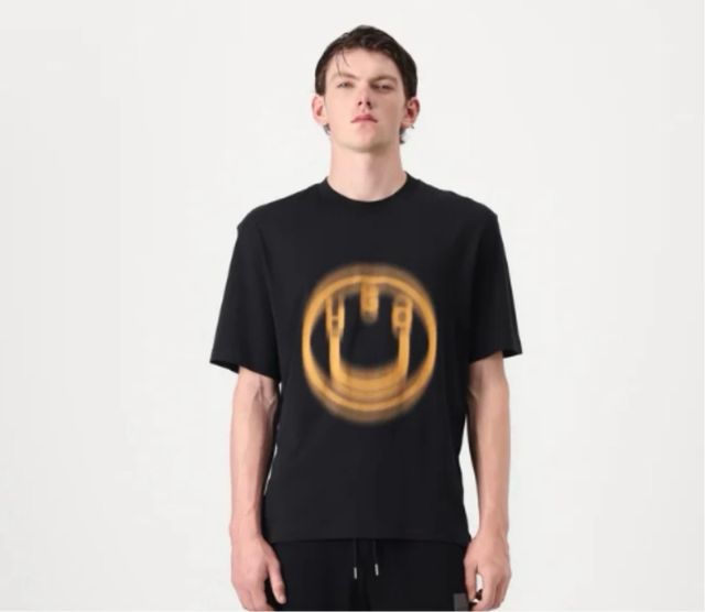 Hugo  Nalax , camiseta estampada- black Talla XL