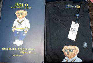 Sudadera Polo Ralph Lauren Oso Negra Talla XL