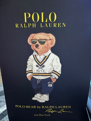 Sudadera Polo Ralph Lauren Oso Negra Talla XL