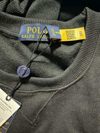 Sudadera Polo Ralph Lauren Oso Negra Talla XL