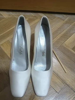 Zapatos de boda de raso