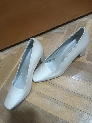 Zapatos de boda de raso