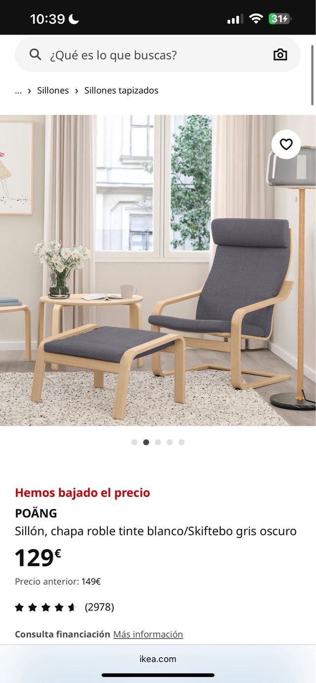 Poltrona POÄNG Ikea