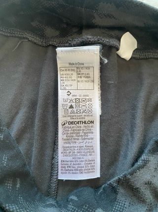 Mallas Decathlon Talla XS Estampado Camuflaje