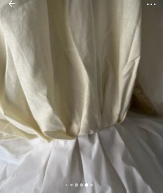 Can Can Fallera Niña Beige para niña de tres años