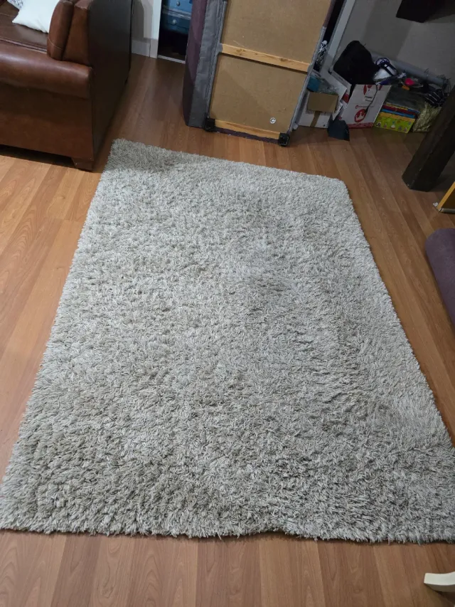 2 unidades alfombra Diseño Beige/Gris 230x160