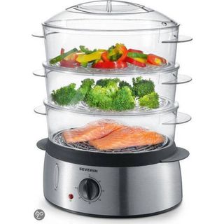Vaporera Severin 3 Niveles, Cocedor de Vapor