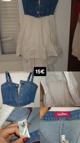 Vestido vaquero Sexy Woman S/36