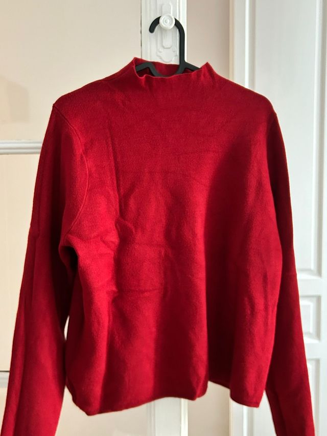 Jersey cuello Perkins Mango Rojo