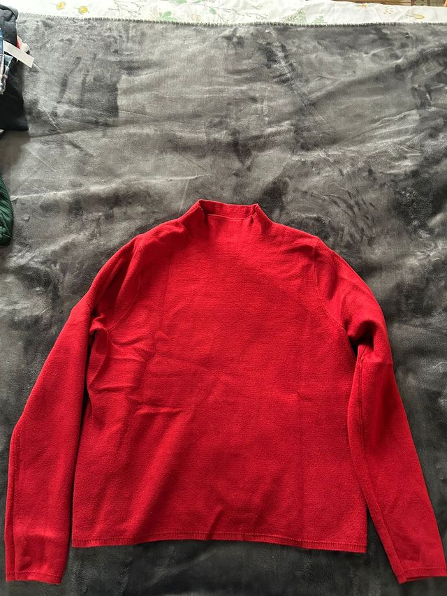 Jersey cuello Perkins Mango Rojo