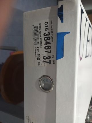 Zapatos Guess Tacón Alto Talla 37 Negro/Dorado