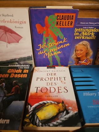 14 libri in tedesco - 14 libros en alemán