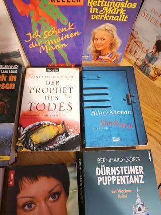 14 libri in tedesco - 14 libros en alemán