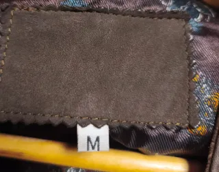 Chaleco de piel vintage Talla M