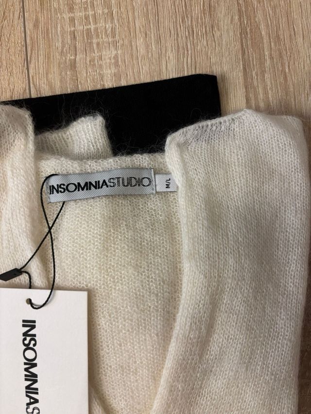 Cárdigan Rita Ecru Insomnia Studio Talla M/L