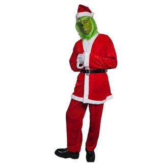 Disfraz El Grinch Talla XXL Traje Navideño