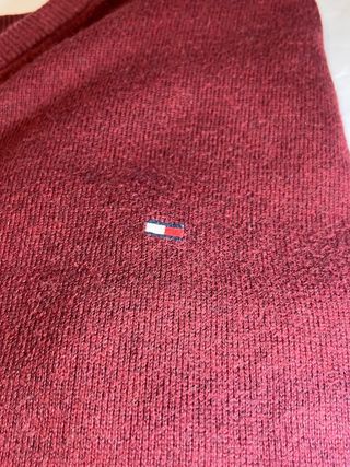 Jersey Tommy Hilfiger Rojo V-Neck