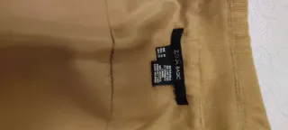 Chaqueta Zara Pana Tostada Entallada