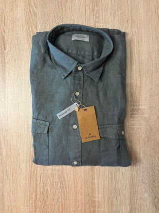 Camisa Scalpers Talla 43 Gris