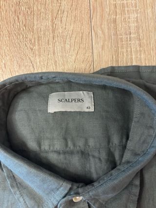 Camisa Scalpers Talla 43 Gris