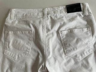 Pantaloni in denim bianco