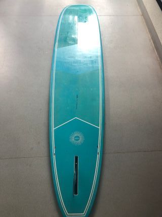 Longboard 9'0 + quillas + leash